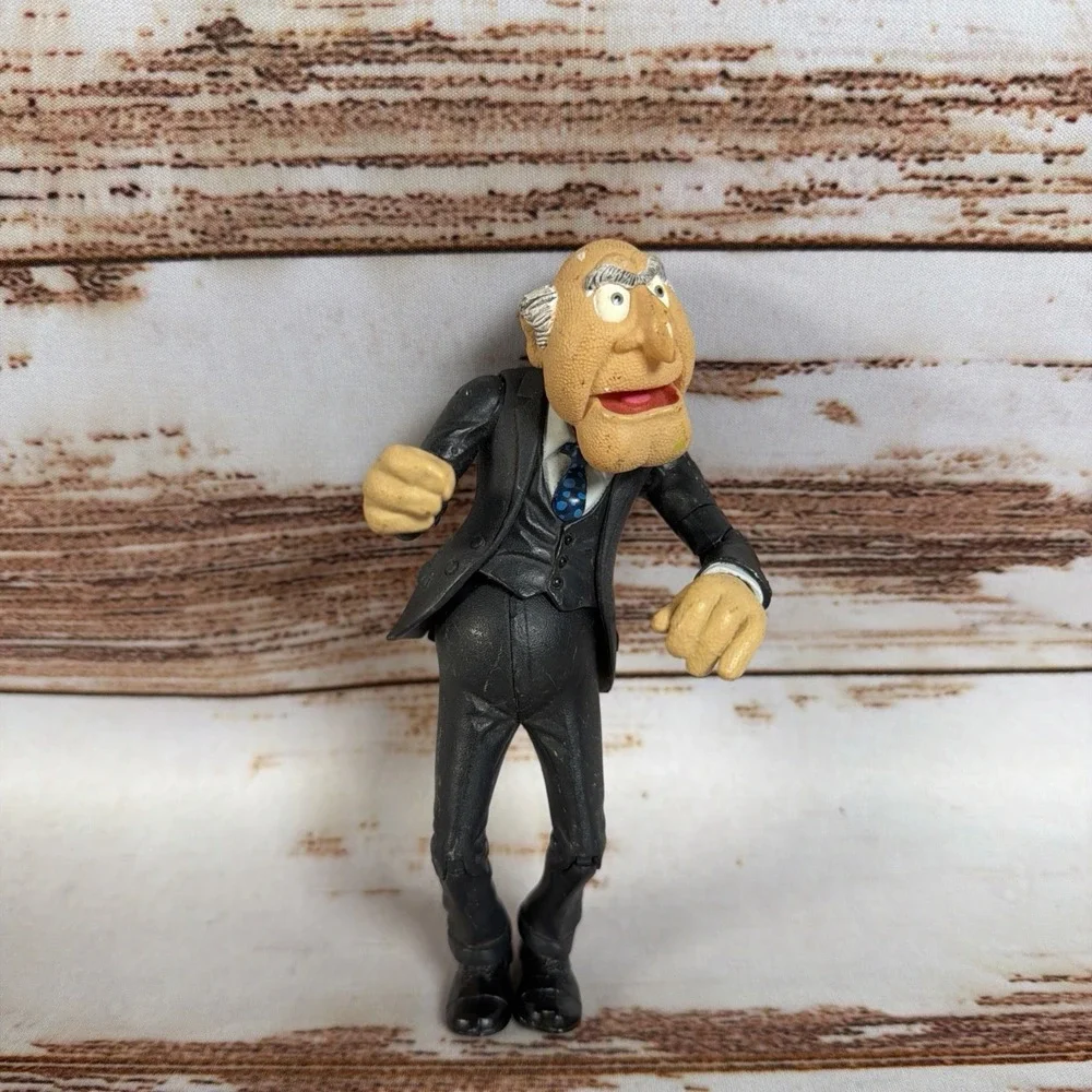 The Muppets Statler The Muppet Show Plastic Figure 5